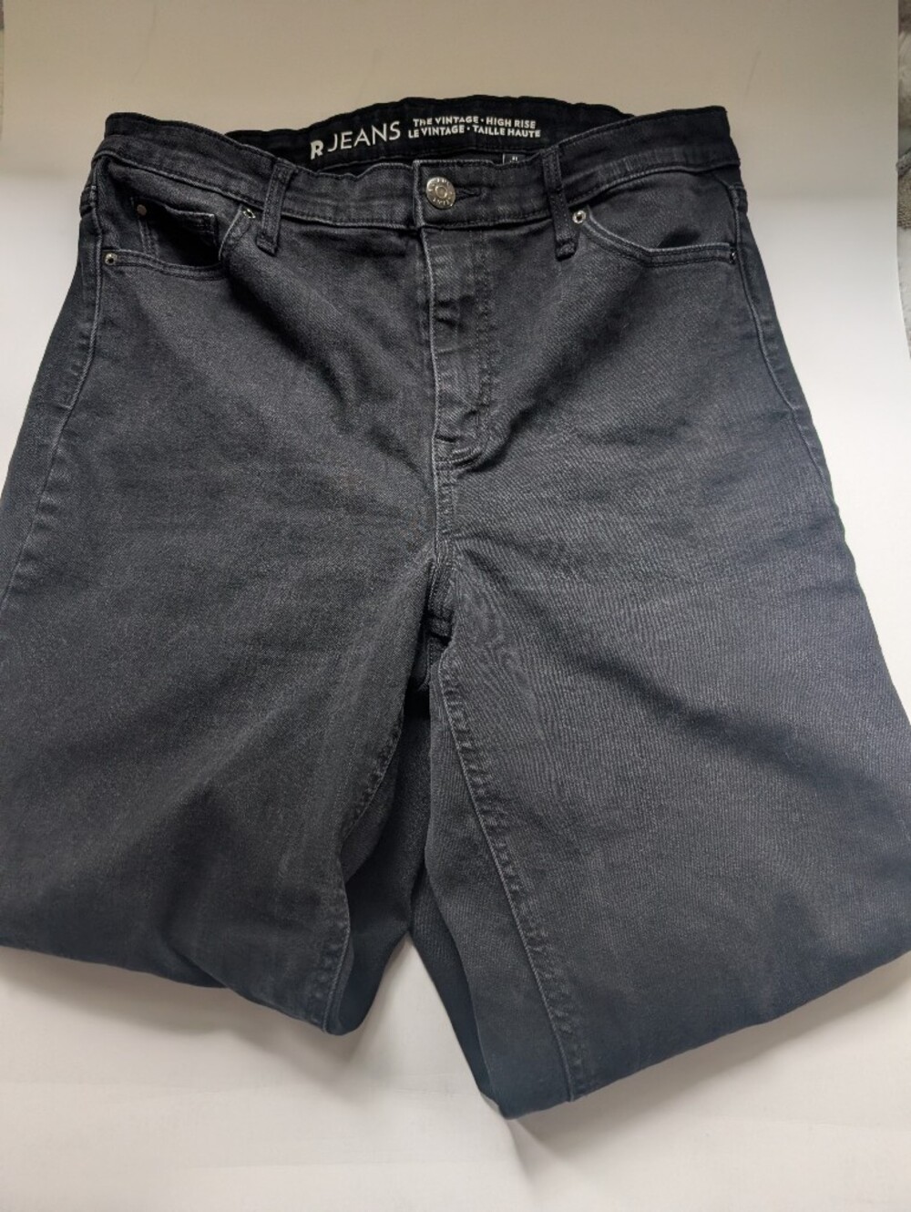 Women's Black Skinny High Waist R Jeans